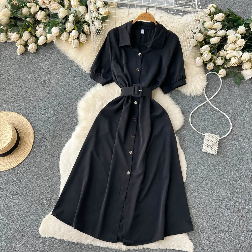 belted teal and black shirt dress Teal And Black Smudge Print Belted Wrap Midi Shirt Dress  AX Paris