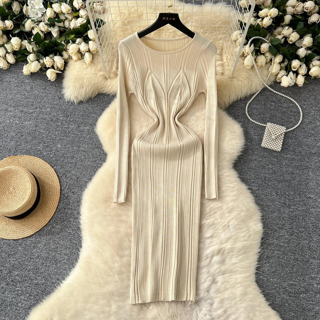 cream knit bodycon dress High Neck Button Detail Sleeveless Mini Bodycon Dress In Cream Cable Knit |  EGO US