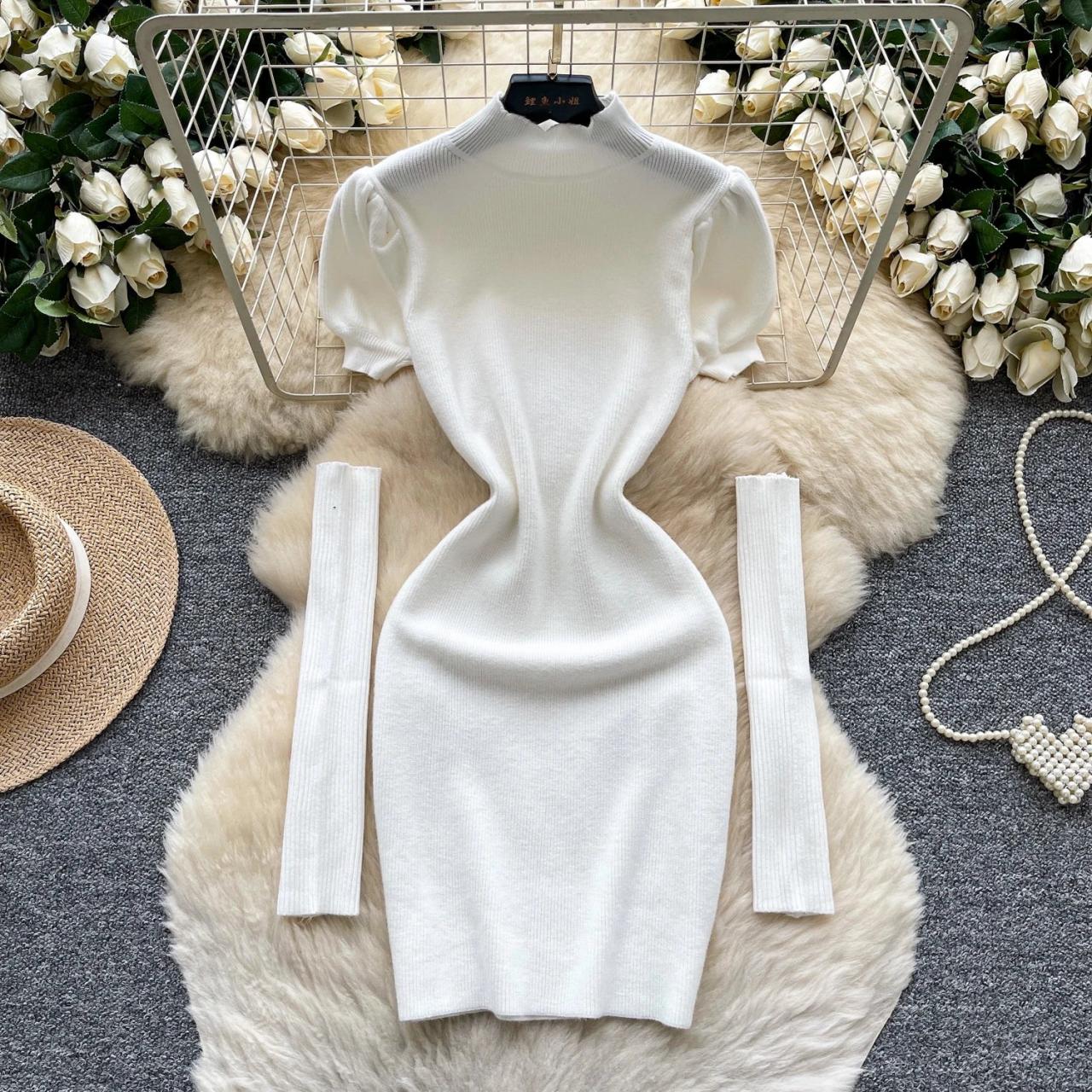 classy white bodycon dress White Bodycon Dresses