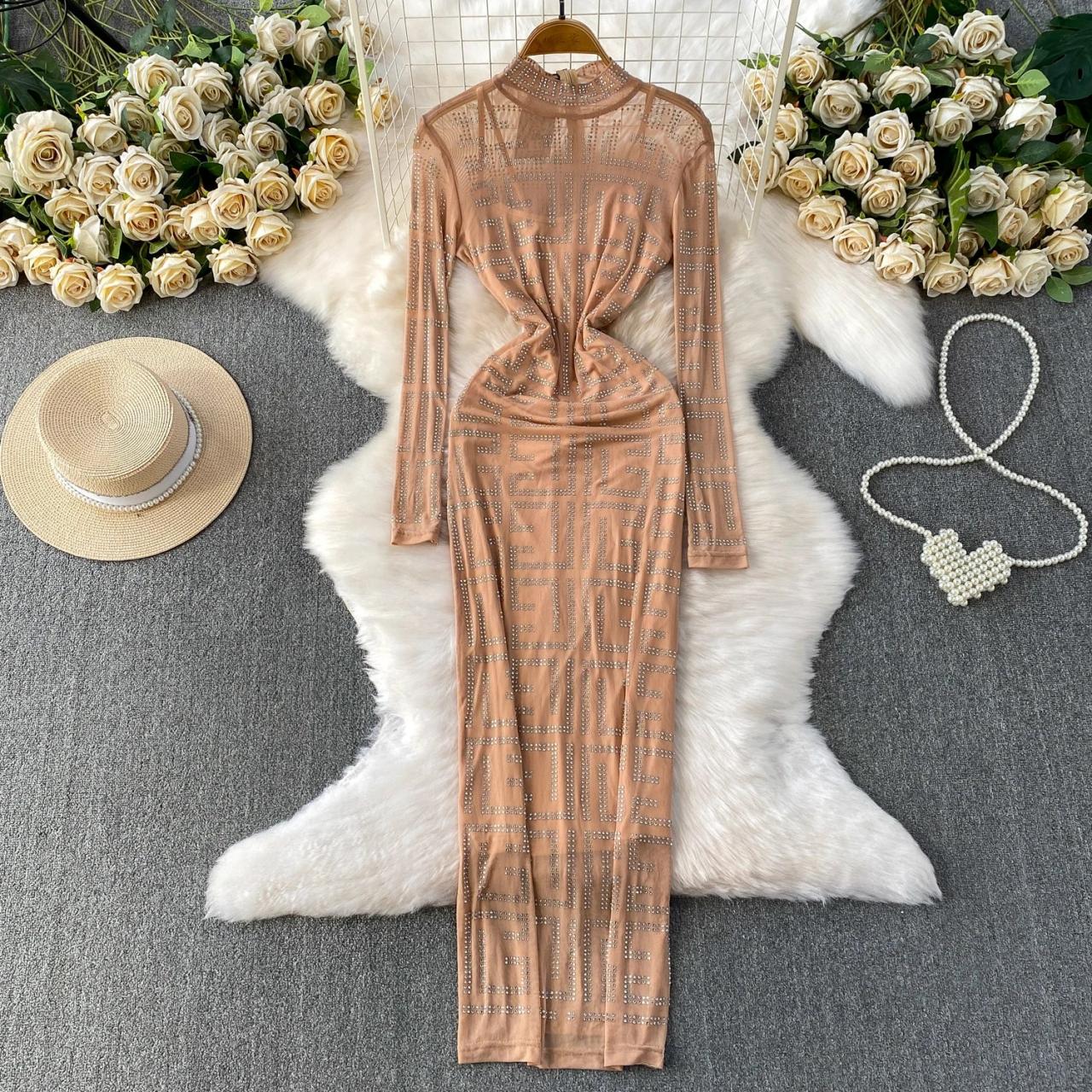 neutral bodycon dresses Neutral Dresses